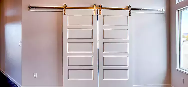 Glass Barn Door with Installation Hardware Kit Watsonville